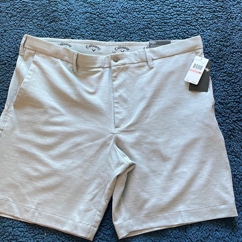 Callaway Golf Shorts - men’s 40 - New With Tags - Never Worn!